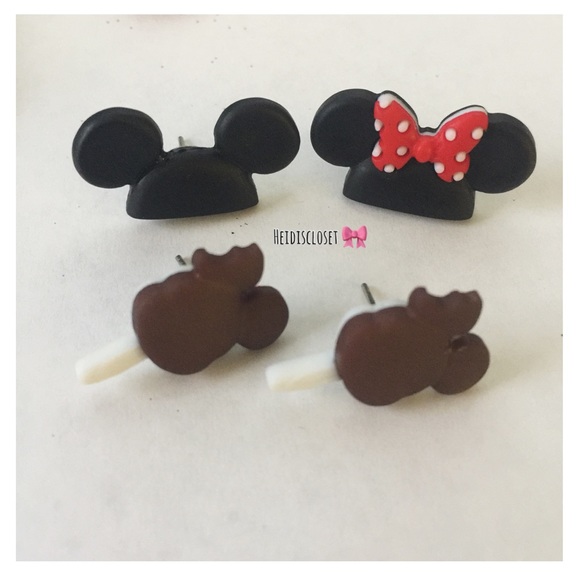 Mickey Ear Stud Sets. - Picture 2 of 2